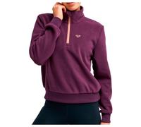 Roxy - Women's Waves Of Warmth Half Zip - Pull polaire - XL - blackberry wine