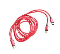 ROY 2 Câble de charge USB C pour deux appareils simultanément avec un seul port USB C pour smartphones et tablettes Câble de charge Câble de données