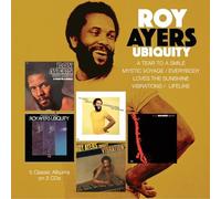 ROY AYERS UBIQUITY - UBIQUITY - FIVE CLASSIC ALBUMS ON THREE CDS - 3CD - G4z