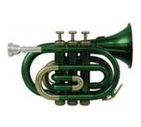 Roy Benson Student Series Trompette de poche Sib PT-101E vernis vert