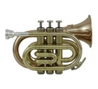 Roy Benson Trompette de poche PT-101G Sib cuivre rose