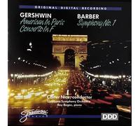 Roy Bogas - Gershwin: American in Paris/Concerto in F; Barber: Symphony No 1
