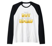 Roy Costume IDGAF Funny Meme Halloween Costume for Roys Manche Raglan