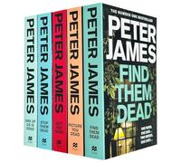 Roy Grace Series Book 16-20 Collection 5 Books Set By Peter James(Set 4) (Find Them Dead, Left You Dead, Picture You Dead, Stop Them Dead & One of Us Is Dead)