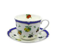 Roy Kirkham Tasse et soucoupe Heritage Fruit - 0,4 l