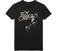 Roy Orbison Guitar Logo Men's T-Shirt Unisex Black Men Tees XXL