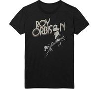 Roy Orbison Guitar Logo Mens t Shirts mnner Weiss Tee Merch Tops Tee Shirt Manches Courtes(3X-Large)