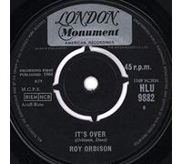 Roy Orbison It's Over / Indian Wedding original 45 rpm 7 inch Vinyl Record
