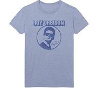 Roy Orbison - T-Shirt # L Unisex Blue # Photo Circle [Import]