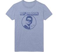 Roy Orbison - T-Shirt # M Unisex Blue # Photo Circle [Import]