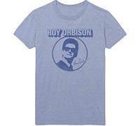 Roy Orbison - T-Shirt # M Unisex Blue # Photo Circle [Import]
