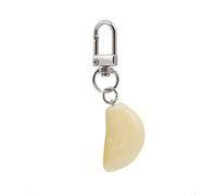 ROY Porte-clés unique en forme d'ail avec fermoir pour couple d'étudiants et de voiture