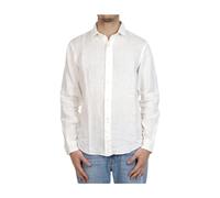 Roy Roger's - Chemise Riviera en Lin Blanc - Homme - Chemises - Blanc - Taille: 2XL