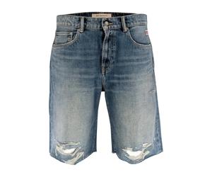 Roy Roger's - Cult Wide Bermuda - Homme - Shorts - Bleu - Taille: W32