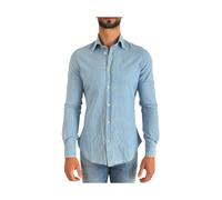 Roy Roger's - Dudley Shirt - Homme - Chemises - Bleu - Taille: S
