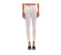 Roy Roger's, Femme, Pantalons, Blanc, Taille: W24 Pantalon Chino Flow Blanc