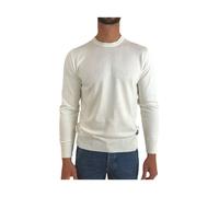 Roy Roger's - Maglia girocollo 4 seasons in cotone - Homme - Pulls - Blanc - Taille: S