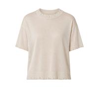 Roy Roger's - Maglia girocollo Damage Lurex - Femme - Pulls - Beige - Taille: 38 FR