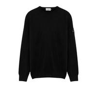 Roy Roger's - Maglia girocollo in misto lana e cashmere finezza 12 - Homme - Pulls - Noir - Taille: 2XL