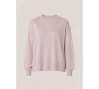 Roy Roger's - Maglia girocollo manica lunga damage lurex - Femme - Pulls - Rose - Taille: 40 FR