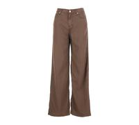 Roy Roger's - Marta Wide Pantalons - Femme - Pantalons - Brun - Taille: W29