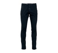 Roy Roger's - Pantalon Bleu en Coton Coupe Slim - Homme - Pantalons - Bleu - Taille: W31