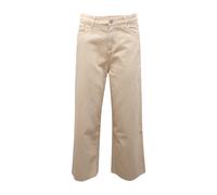 Roy Roger's - Pantalon Cropped Light Bull Ecru - Femme - Pantalons - Blanc - Taille: W30