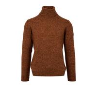 Roy Roger's - Pull à Col Roulé en Laine Mélangée Marron - Homme - Pulls - Brun - Taille: M