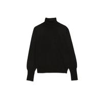 Roy Roger's - Pull noir à col roulé - Femme - Pulls - Noir - Taille: 42 FR