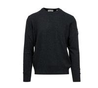 Roy Roger's - Pull ras du cou en jauge 12 - Homme - Pulls - Noir - Taille: 2XL