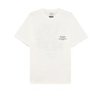 Roy Roger's - R.r.workwear x E.g. Jersey T-shirt - Homme - Tops - Blanc - Taille: M