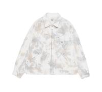 Roy Roger's - Veste de travail Tie & Dye avec fermeture éclair - Homme - Vestes - Gris - Taille: L