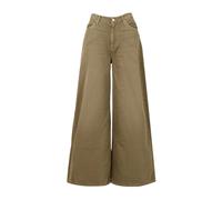 Roy Roger's - Wide Jeans - Femme - Jeans - Vert - Taille: W28