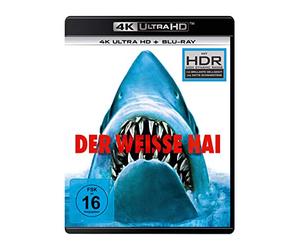 Roy Scheider,Robert Shaw,Richard Dreyfuss - Der weiße Hai (4K Ultra-HD) (+ Blu-ray 2D)