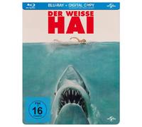 Roy Scheider,Robert Shaw,Richard Dreyfuss - Der Weisse Hai-Steelbook [Blu-ray]