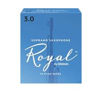 D'Addario – Anches pour saxophone soprano Royal 3.0 – Boîte de 10