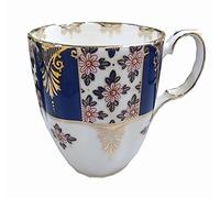 Royal Albert 100 Years 40017576 1900 Regency Mug en Porcelaine Anglaise Bleu 400 ML