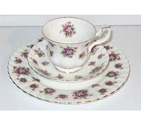 Royal Albert Sweet Violets Lot de 3 tasses à collectionner en porcelaine