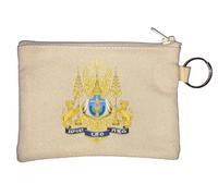 Royal Arms of Cambodge Porte-monnaie Beige