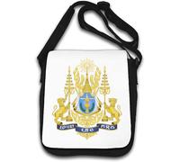 Royal Arms Of Cambodia Sac bandoulière Blanc