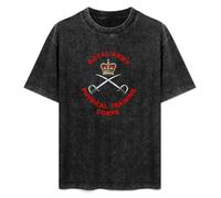 Royal Army Physical Training Corps Men's T-Shirt Unisex Black Cotton Print Tee Shirts 3XL