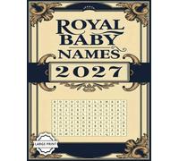 Royal Baby Names Word Search: Fun Word Search Puzzle on Baby Names | Easy to Read | Large Print Edition