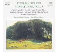 Royal Ballet Sinfonia – English String Miniatures Vol. 3 – CD – NAXOS Historical (Import)