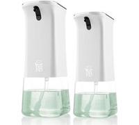 Royal Belinda - Distributeur de savon 280 ML + Distributeur de savon 380 ML - Sans contact - Blanc Blanc G