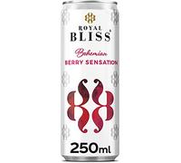 Royal Bliss Bohemian Berry Sensation - Premium Tonic - Mélangeur aromatique et fruité - Pack de 12 unités de 250 Ml