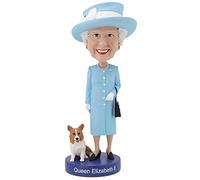 Royal Bobbles - Bobble Head de la Reine Elizabeth II et Son Corgi