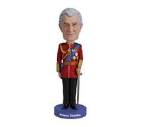 Royal Bobbles Charles III Nostalgic Édition limitée Prince Bobblehead, Figurine réaliste en polyrésine de qualité supérieure, numéro de série Unique, détails Exquis