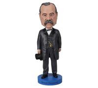 Royal Bobbles Grover Cleveland 22e et 24e président des États-Unis Figurine à Collectionner Bobblehead