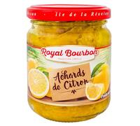 ROYAL BOURBON - Ile de la Réunion - Achards Pot en verre de 200g : (Citron, Citron - Lot de 2 Pots)