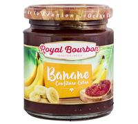 ROYAL BOURBON - Ile de la Réunion - Confiture Pot en verre de 250g : (Lot de 1 Pot, Banane)